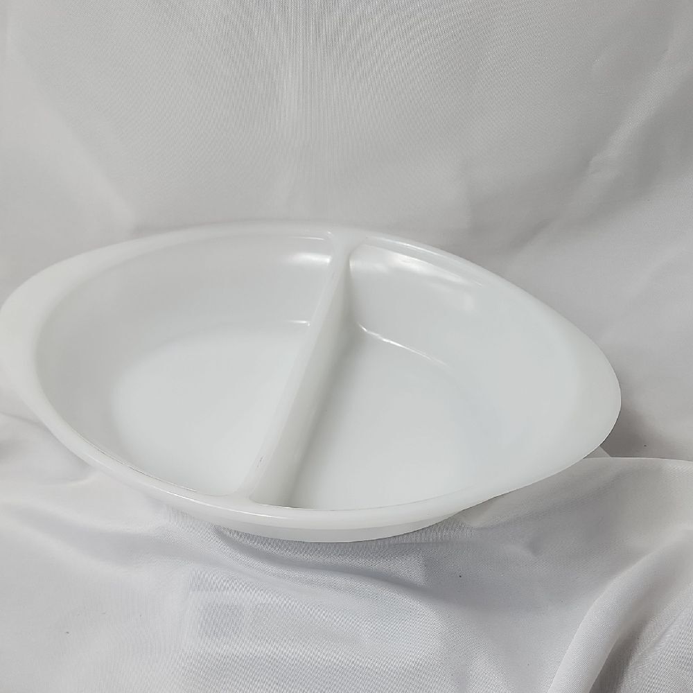 Vintage Glasbake J239 Divided Dish